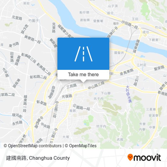 建國南路地圖