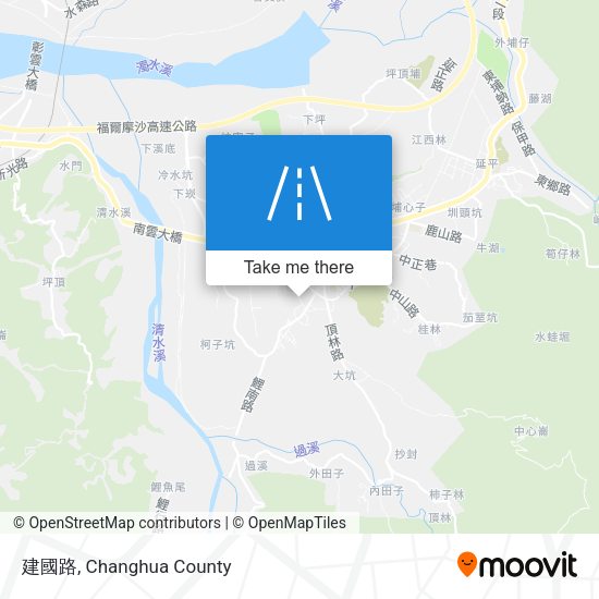 建國路 map