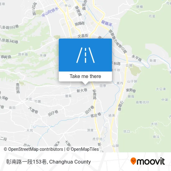 彰南路一段153巷地圖