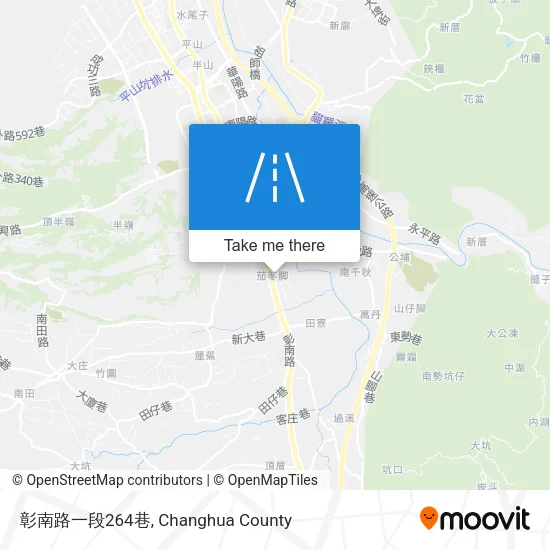 彰南路一段264巷地圖