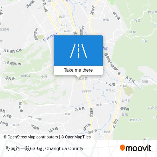 彰南路一段639巷地圖