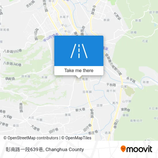 彰南路一段639巷地圖