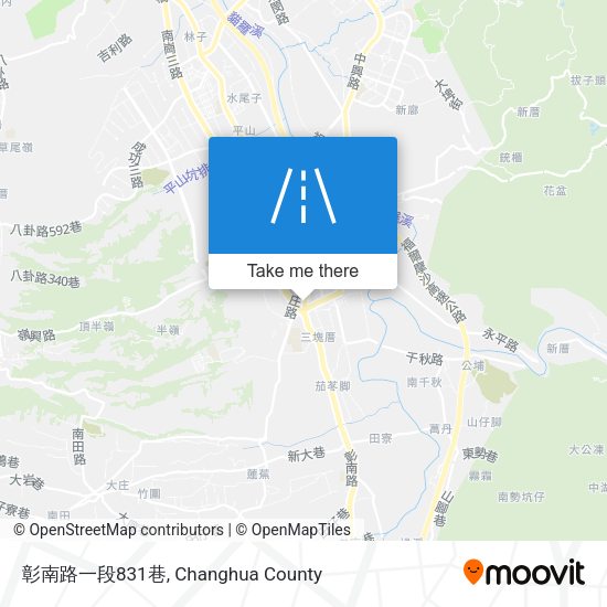 彰南路一段831巷 map
