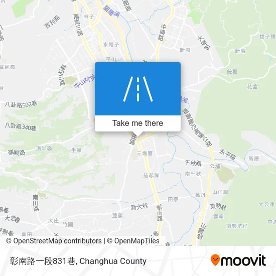 彰南路一段831巷 map