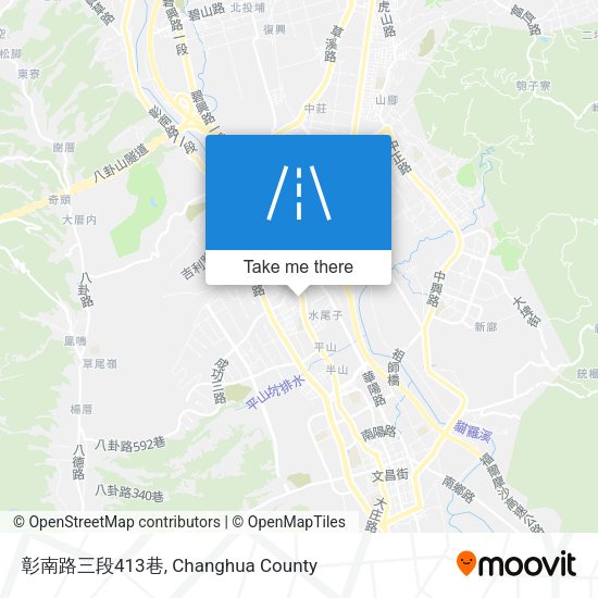 彰南路三段413巷地圖