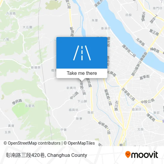 彰南路三段420巷地圖