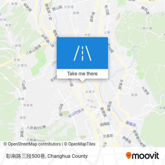 彰南路三段500巷 map