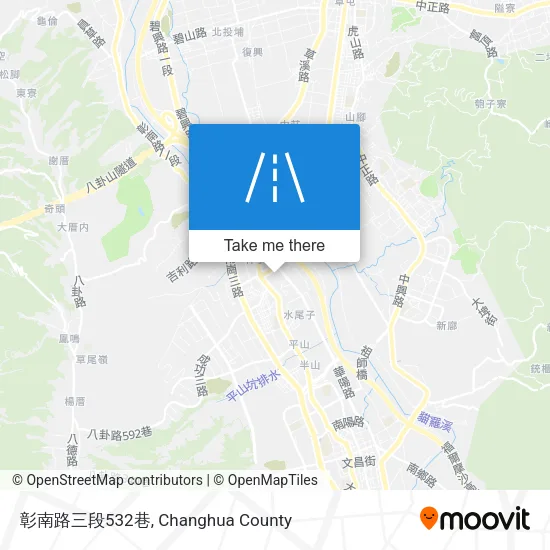 彰南路三段532巷地圖