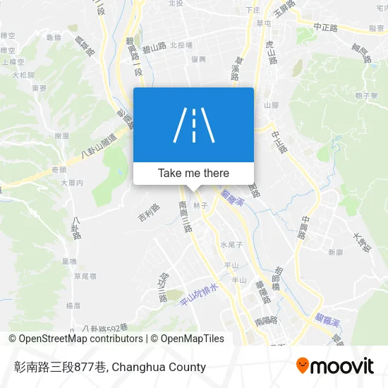 彰南路三段877巷地圖