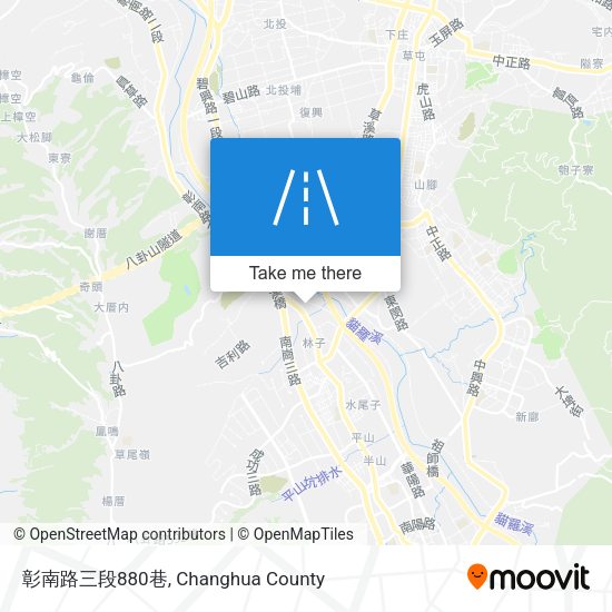 彰南路三段880巷地圖
