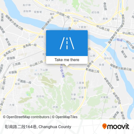 彰南路二段164巷地圖