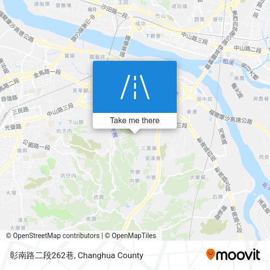 彰南路二段262巷地圖