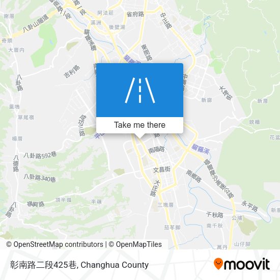 彰南路二段425巷地圖
