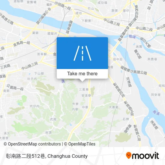 彰南路二段512巷地圖