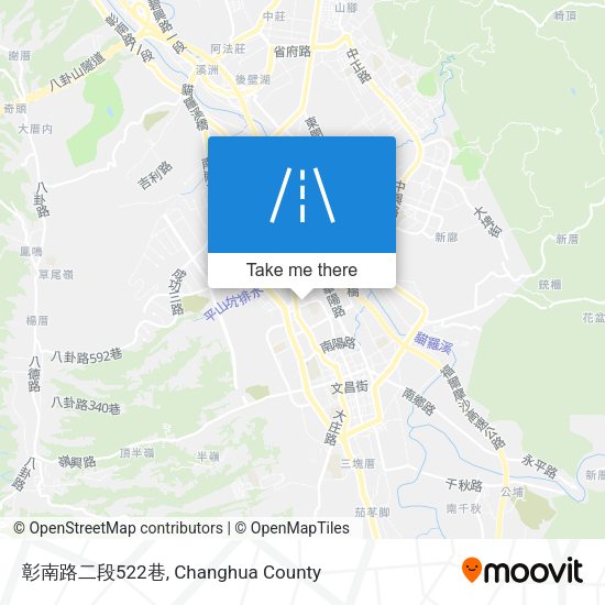 彰南路二段522巷 map