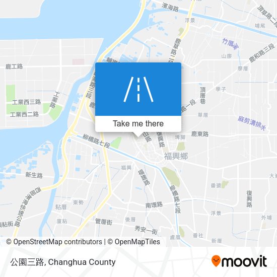 公園三路地圖