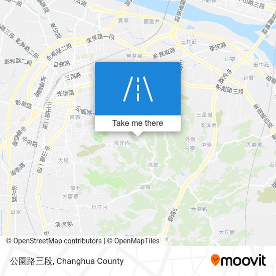公園路三段 map