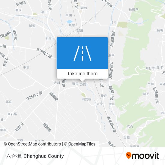 六合街 map