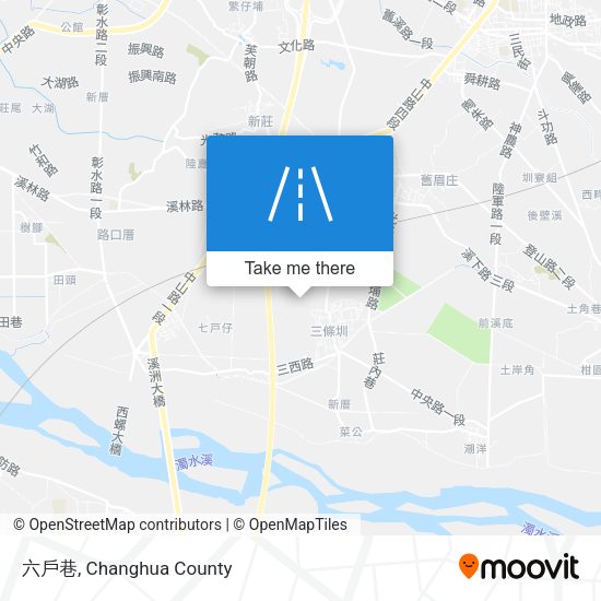 六戶巷 map