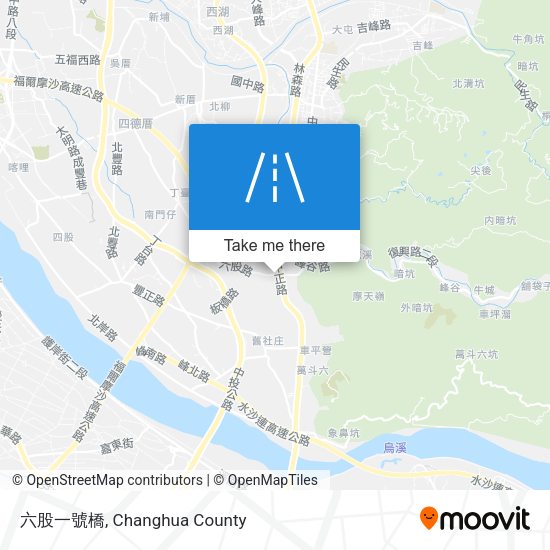六股一號橋地圖