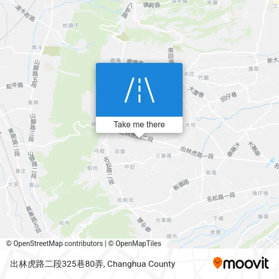 出林虎路二段325巷80弄地圖