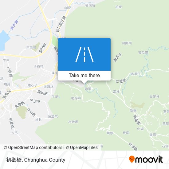 初鄉橋地圖