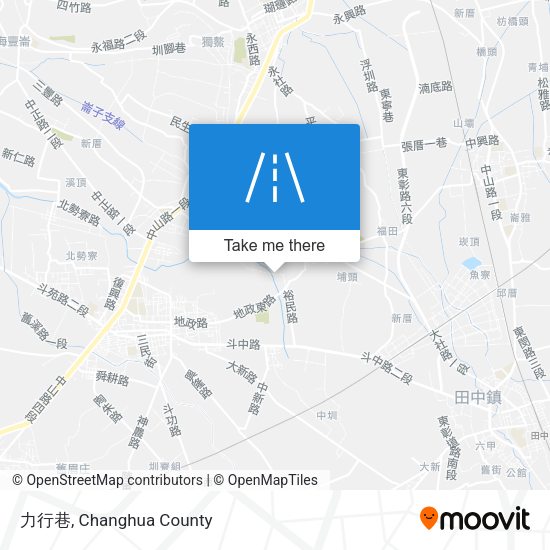 力行巷地圖
