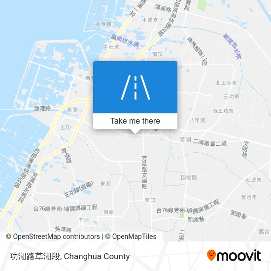 功湖路草湖段 map