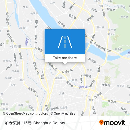 加老東路115巷地圖