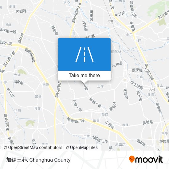 加錫三巷 map