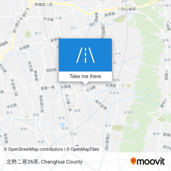 北勢二巷26弄地圖