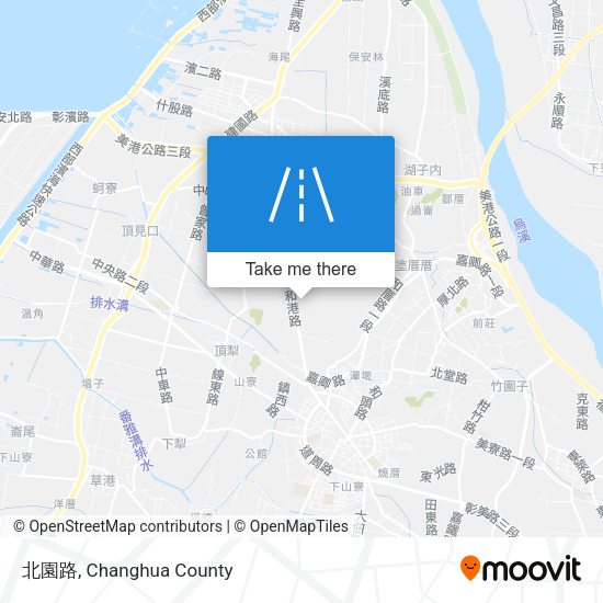 北園路 map