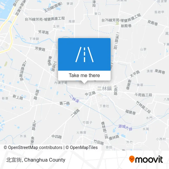 北宜街 map