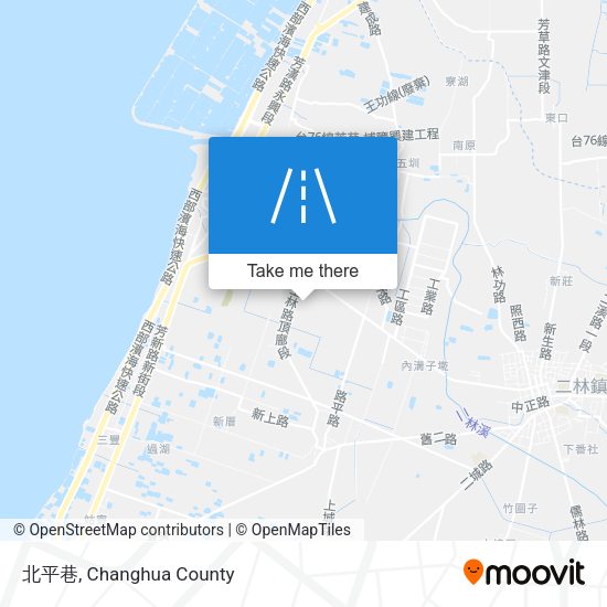 北平巷地圖