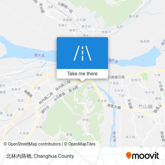 北林內路橋 map