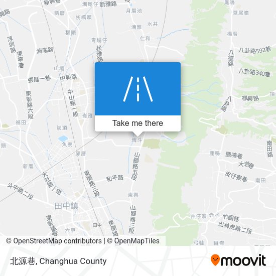 北源巷地圖