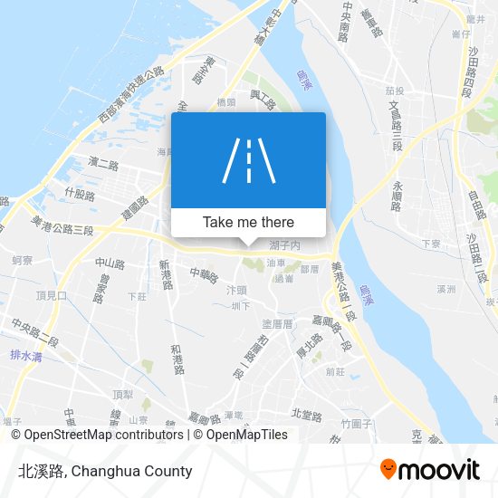 北溪路地圖