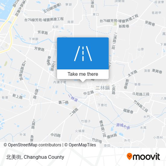 北美街 map