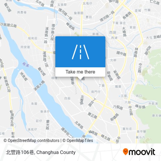 北豐路106巷 map