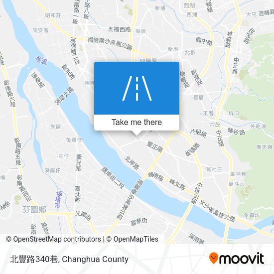 北豐路340巷地圖