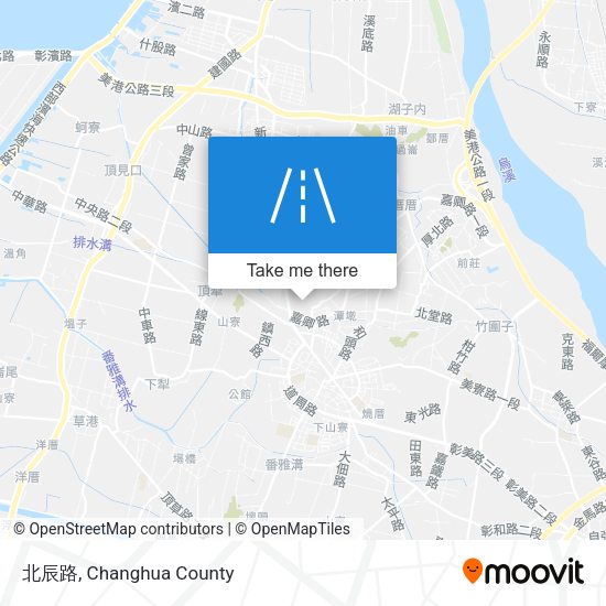 北辰路 map
