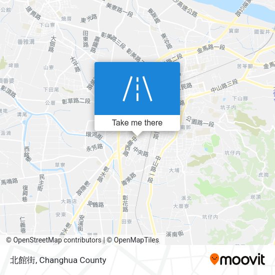 北館街地圖