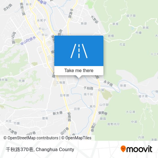 千秋路370巷 map