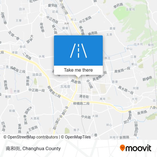 南和街 map