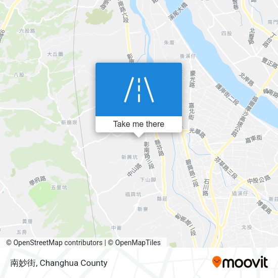 南妙街地圖