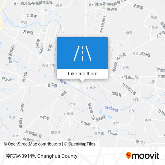 南安路391巷地圖