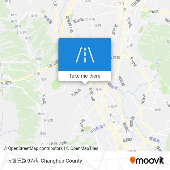 南崗三路97巷 map