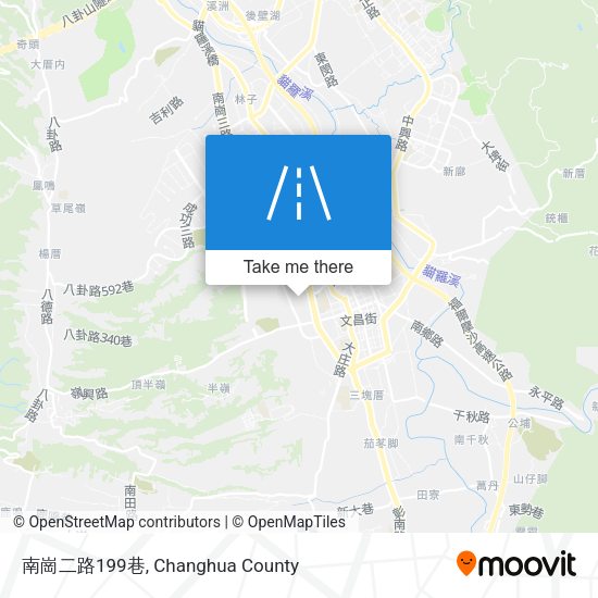 南崗二路199巷 map
