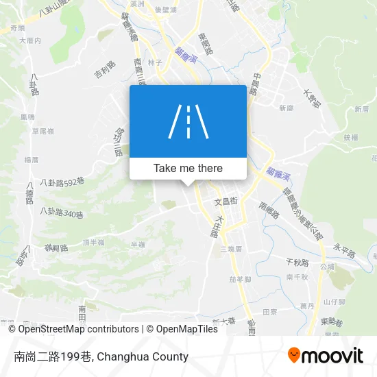 南崗二路199巷 map