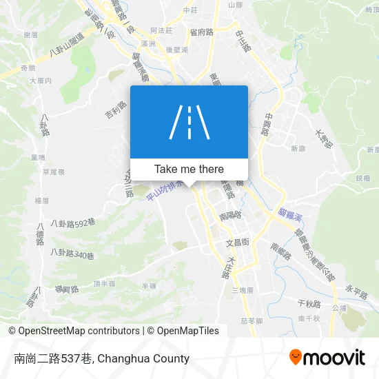 南崗二路537巷 map